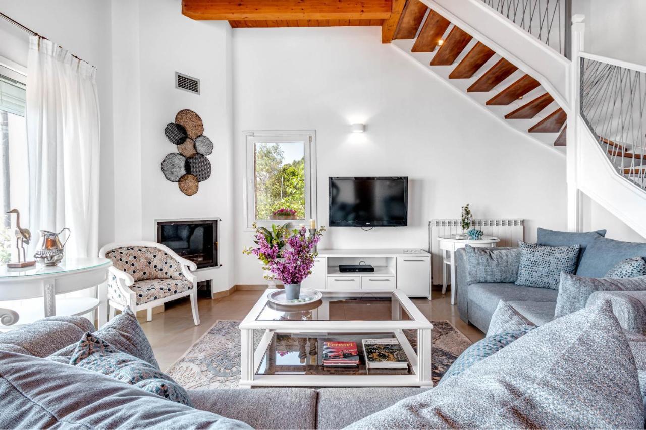 Ocean View - Luxury Villa Nefeli Kontogialos ภายนอก รูปภาพ