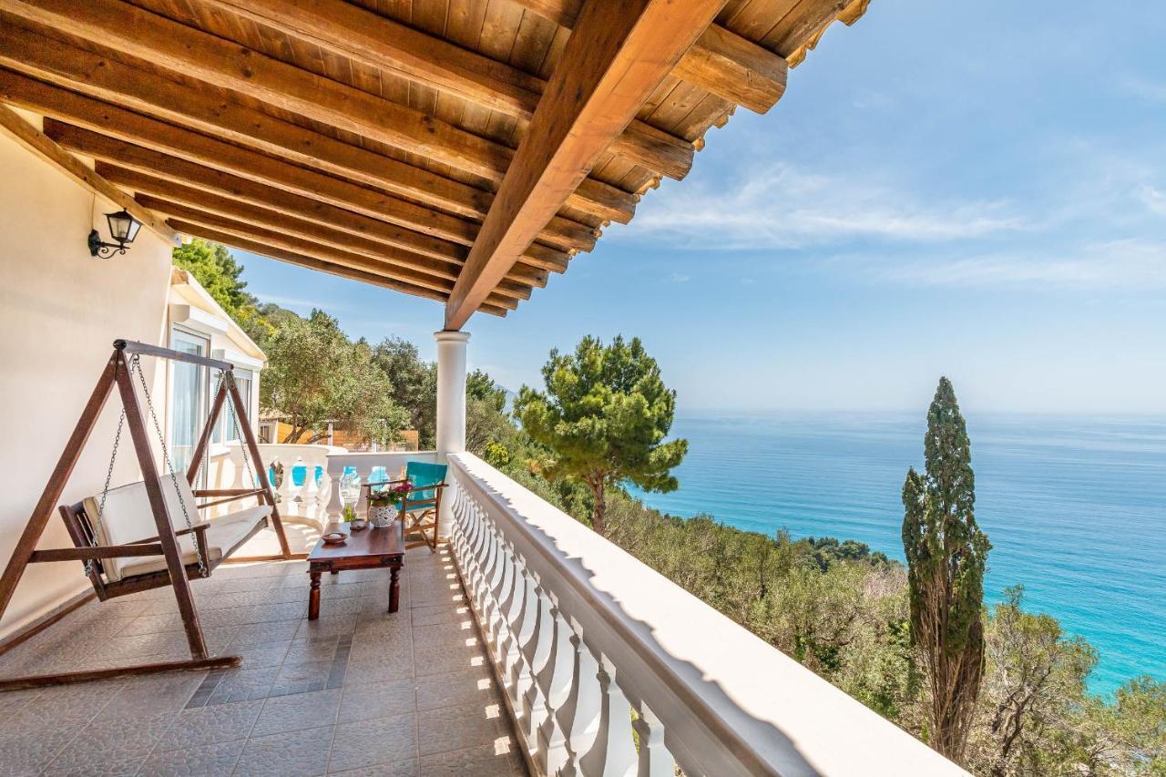 Ocean View - Luxury Villa Nefeli Kontogialos ภายนอก รูปภาพ