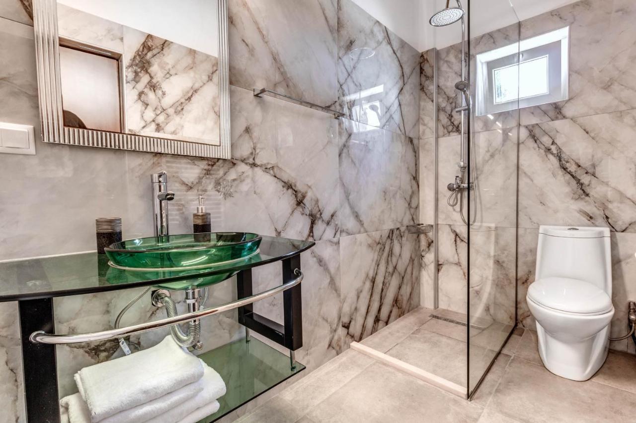 Ocean View - Luxury Villa Nefeli Kontogialos ภายนอก รูปภาพ
