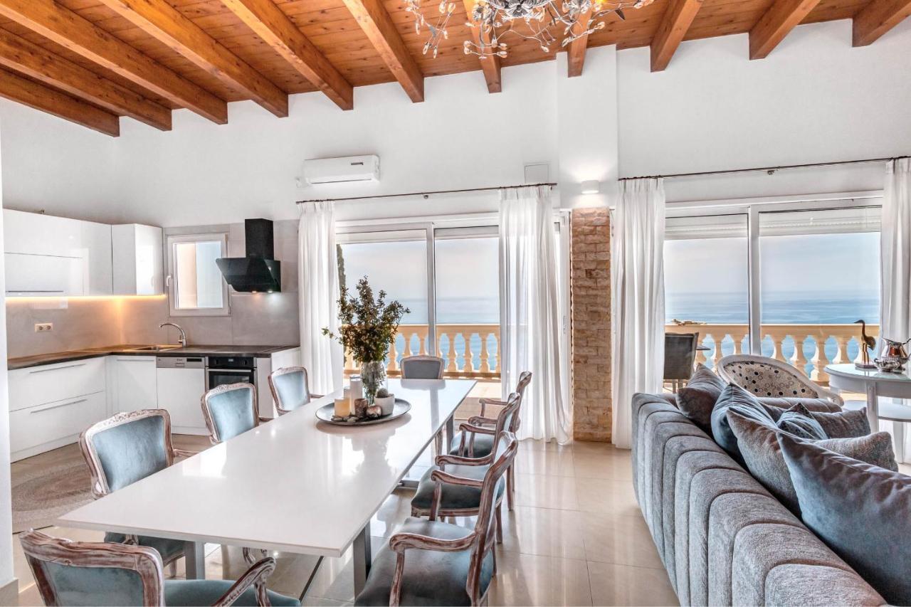 Ocean View - Luxury Villa Nefeli Kontogialos ภายนอก รูปภาพ