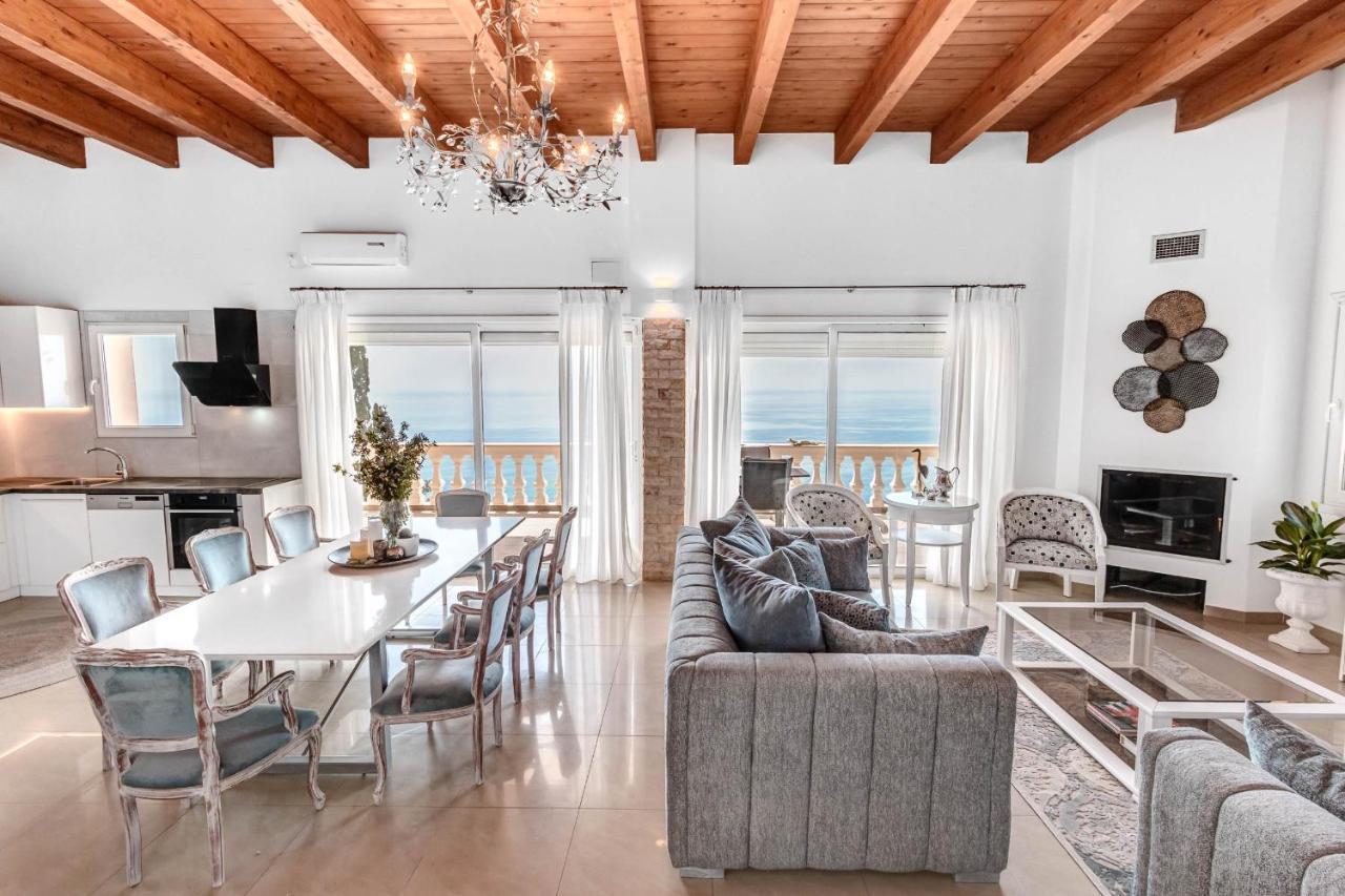 Ocean View - Luxury Villa Nefeli Kontogialos ภายนอก รูปภาพ