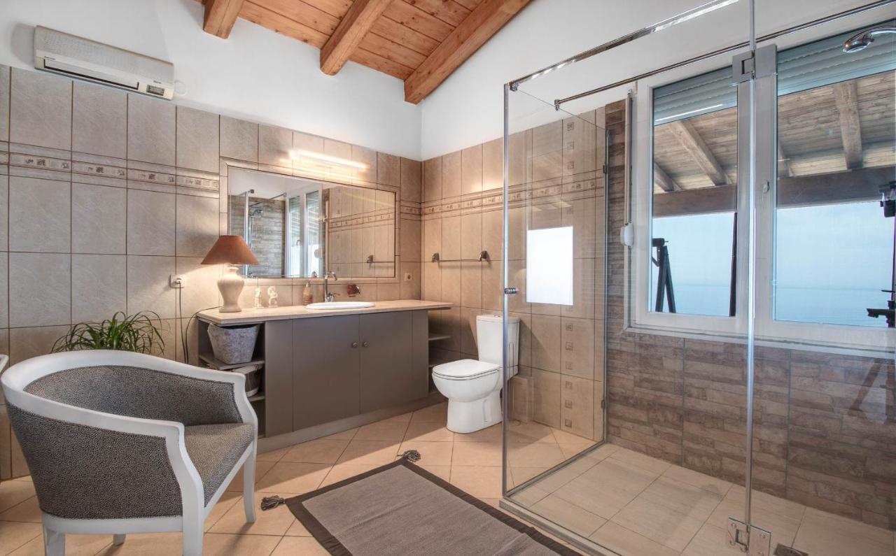 Ocean View - Luxury Villa Nefeli Kontogialos ภายนอก รูปภาพ