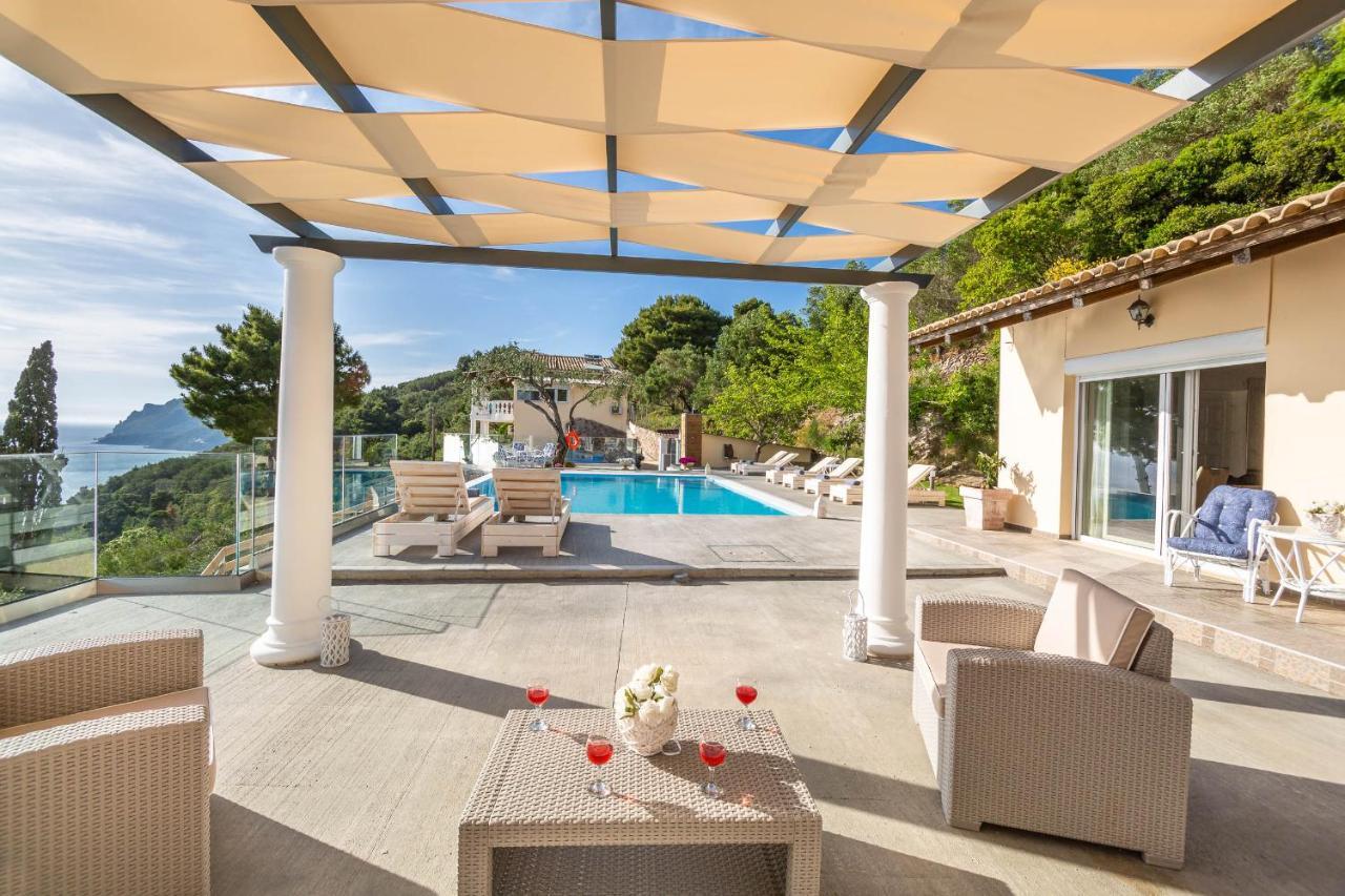 Ocean View - Luxury Villa Nefeli Kontogialos ภายนอก รูปภาพ
