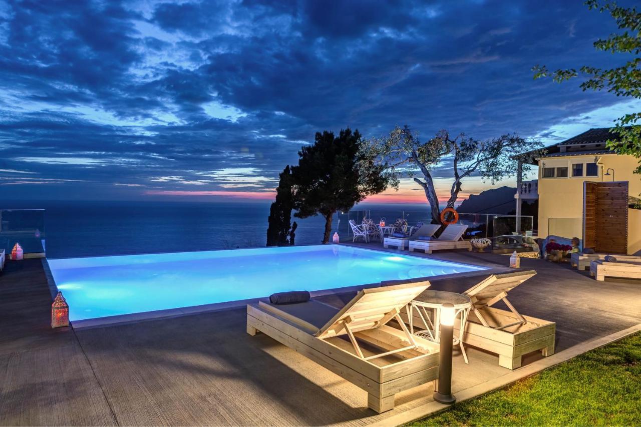 Ocean View - Luxury Villa Nefeli Kontogialos ภายนอก รูปภาพ